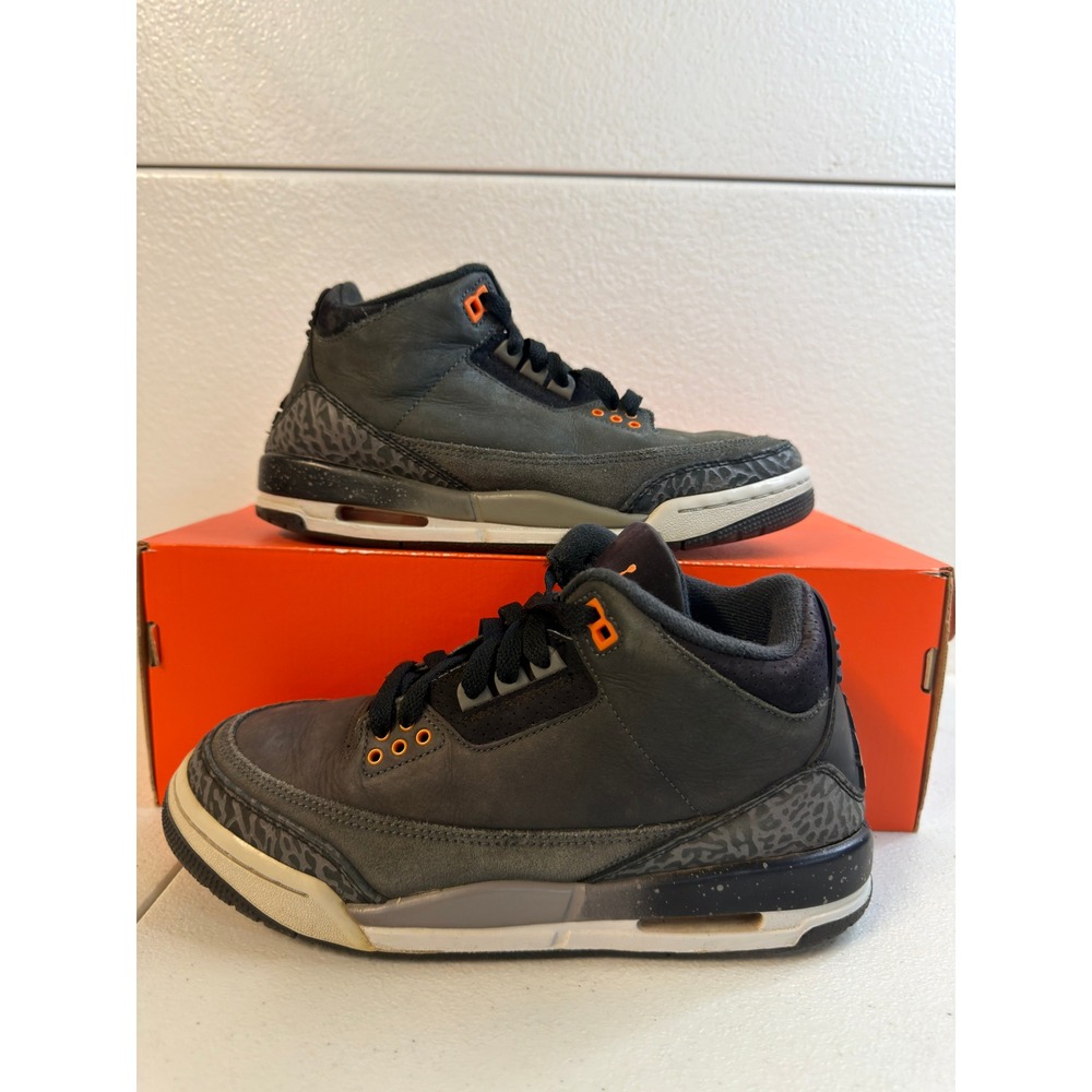 Jordan 3 Retro Fear Pack 2023 6Y #1808